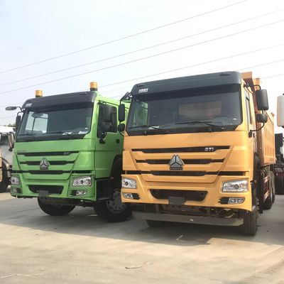 Un bon prix. Manuel 10 roues Sinotruk camion de décharge 351 450hp 20 mètres cubes utilisé avec 2 changements en arrière en ligne