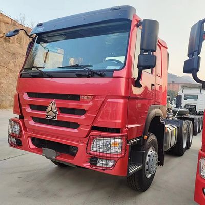 Un bon prix. Type de carburant diesel Usé Sinotruk Tracteur Truck tête 371HP 6X4 Avec fenêtre manuelle en ligne