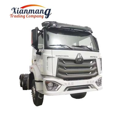 Un bon prix. 6*4 10 roues d'occasion 400 chevaux Howo NX camions tracteurs à cheval avec fenêtre manuelle WEICHAI moteur en ligne