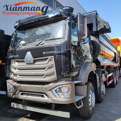 Un bon prix. Numéro de virage vers l'avant 10 400 chevaux Howo Tiper Truck 6x4 8x4 Dump Truck avec cabine HW76 en ligne
