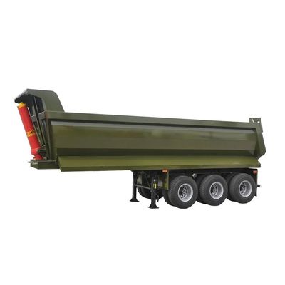 Un bon prix. 3 essieux 40 tonnes de camions à grains Hardox remorque arrière sur mesure avec BPW / FUWA / LUCKIN essieu en ligne