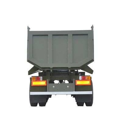 Un bon prix. 3 essieux en forme de U-Tipper Dump Truck cylindre hydraulique arrière Dump Semi-remorque haut de gamme en ligne