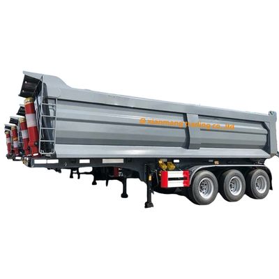 Un bon prix. Une remorque à remorque arrière neuve et d'occasion 50 tonnes en ligne
