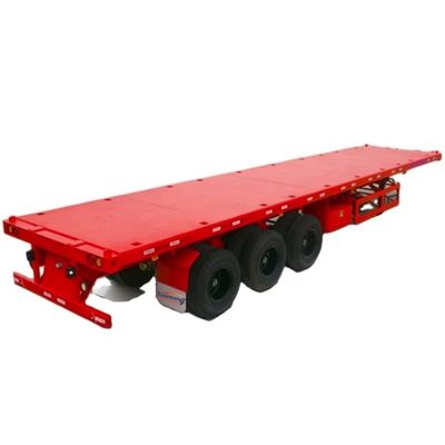 Un bon prix. Chine Xianmang Semi-remorque à plat 40ft Container à plat à transport Semi-remorque à vendre en ligne