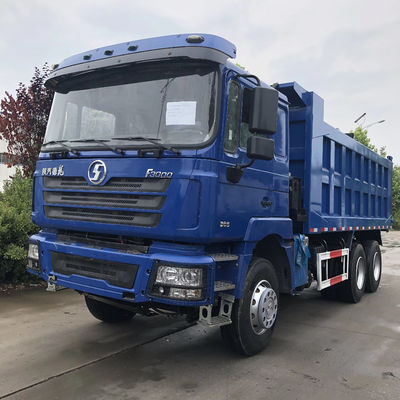 Un bon prix. Shacman F3000 6x4 380HP moteur Weichai camion-déchargeur avec 5,6m boîte de chargement Peut être personnalisé à 5,8m 6m 6,2m 6,8m etc. bleu en ligne