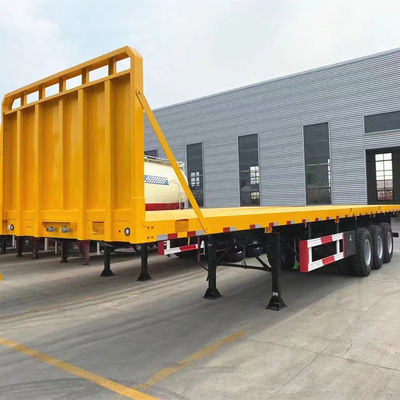 Un bon prix. 20/40/45 Pièces 3 porteuse à grande capacité plaque de conteneur semi-remorque pour charge utile maximale 30 tonnes en ligne