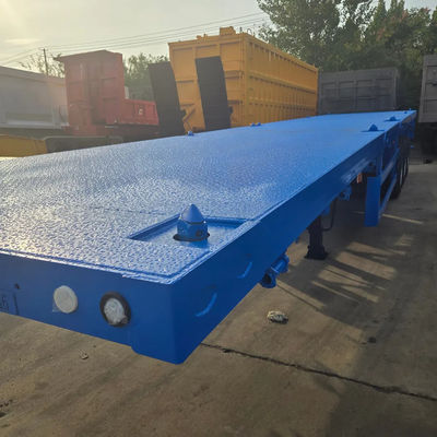 Un bon prix. Charge utile maximale 30 tonnes 20 pieds 40 pieds 45 pieds conteneur camion plat pour le transport de matériaux de construction en ligne